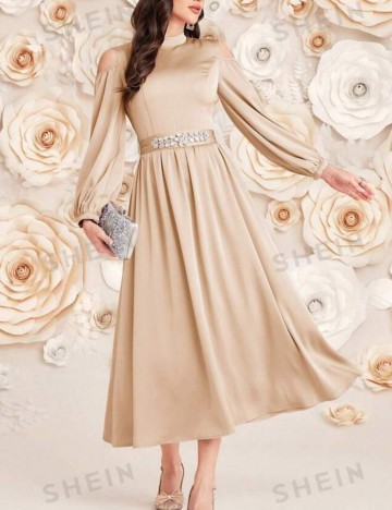 Rochie midi Shein, bej