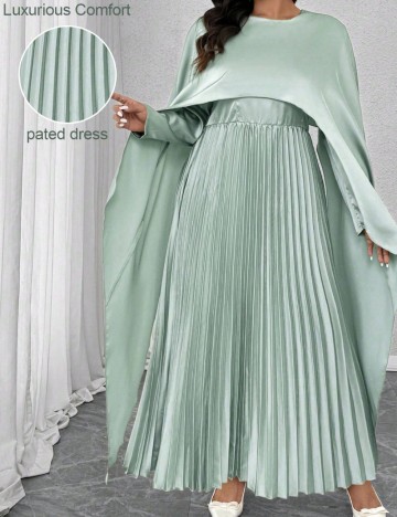 Rochie de ocazie Shein Curve+, turcoaz