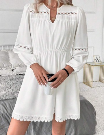 Rochie mini Shein, alb
