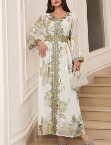 Rochie maxi Shein, alb