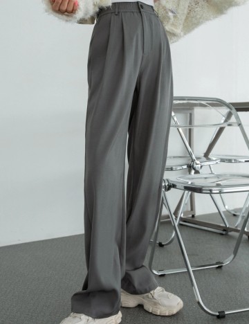 Pantaloni Shein, gri