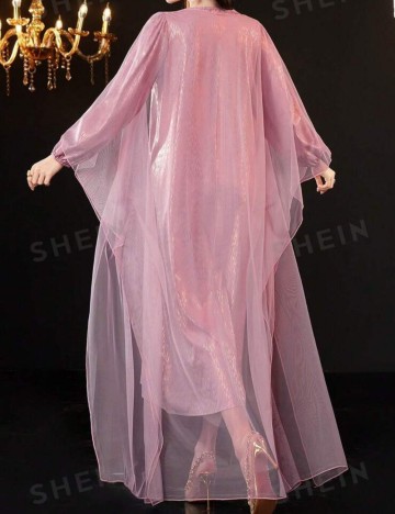Rochie maxi Shein, roz