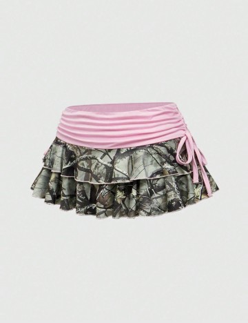 Fustă Pantalon Romwe by Shein, mix culori