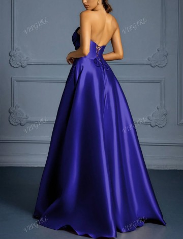 Rochie de ocazie Shein, albastru