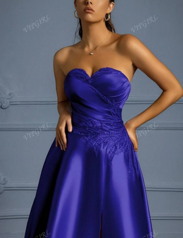 Rochie de ocazie Shein, albastru