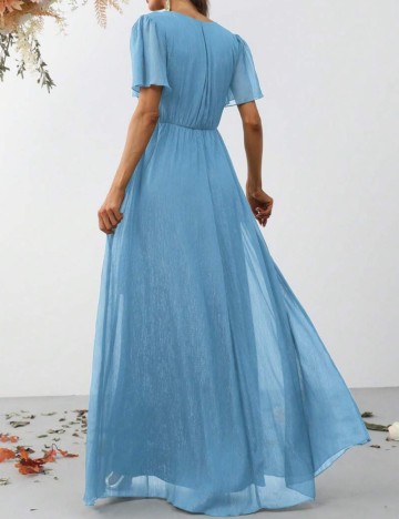 Rochie maxi FAERIESTY by Shein, albastru