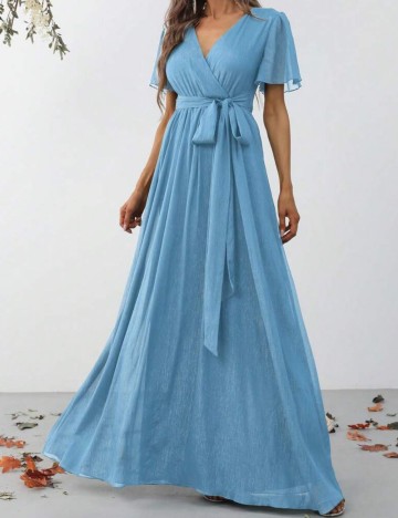 Rochie maxi FAERIESTY by Shein, albastru