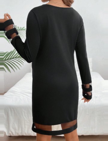 Rochie midi Shein, negru