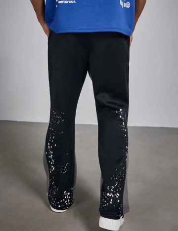 Pantaloni de trening Shein, negru