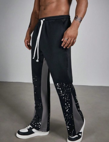Pantaloni de trening Shein, negru