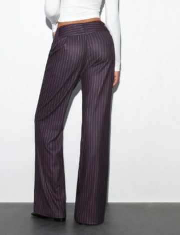 Pantaloni Office Shein, mov