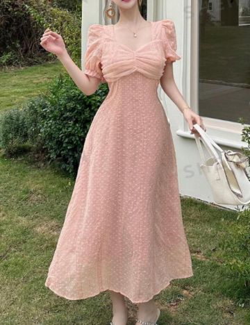 Rochie midi DAZY by Shein, roz