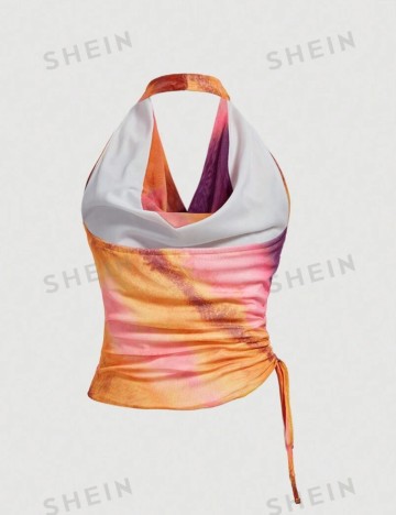 Top Shein, mix culori