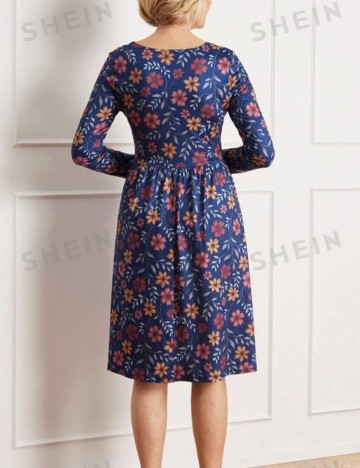 Rochie midi Shein, albastru