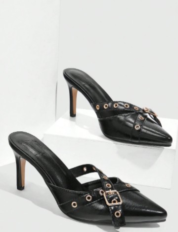 Pantofi cu toc Shein, negru