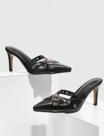 Pantofi cu toc Shein, negru