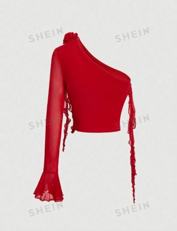 Top Shein, roșu