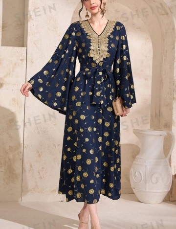Rochie maxi Shein, albastru