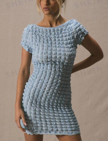 Rochie mini Shein, albastru