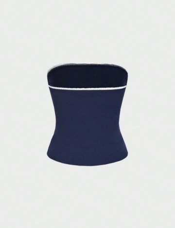 Top Shein, albastru