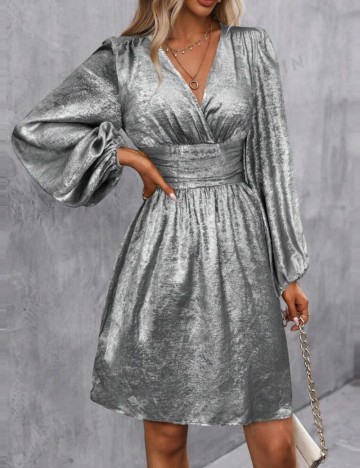 Rochie mini Shein, gri