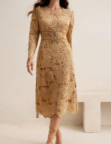 Rochie midi Shein, bej