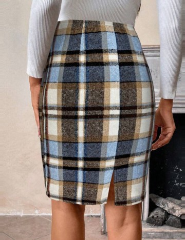 Fustă mini Shein, mix culori