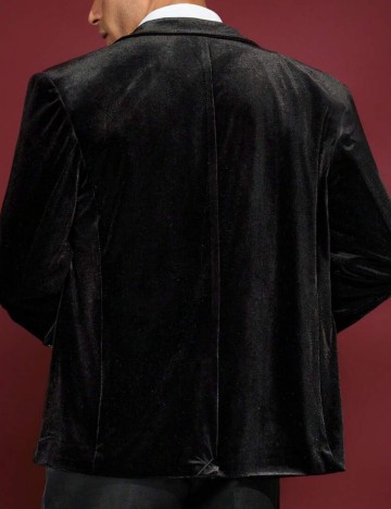 Sacou MANFINITY by Shein, negru