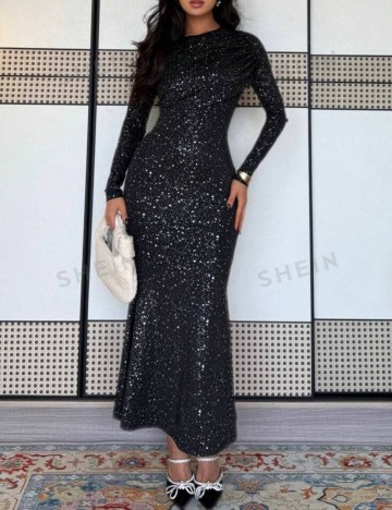 Rochie midi Shein, negru