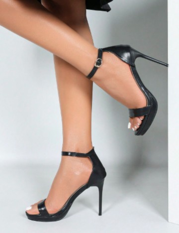 Pantofi cu toc Shein, negru