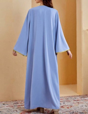 Set salopetă și cardigan Shein, albastru