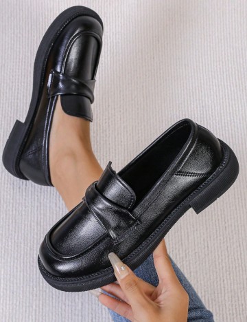 Mocasini Shein, negru