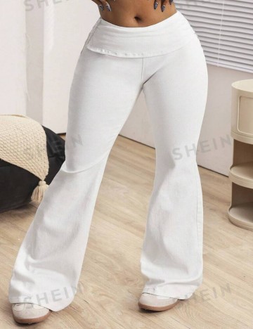 Jeans Shein, alb
