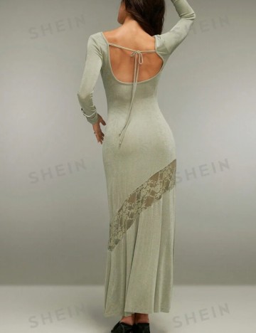 Rochie maxi Shein, verde