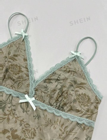Top Shein, verde