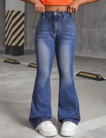 Jeans Shein, albastru