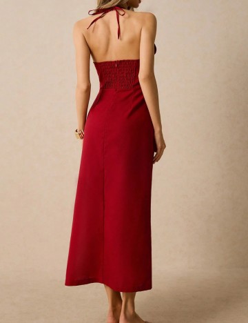 Rochie midi Shein, vișiniu
