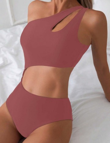Costum de baie întreg Shein, roz