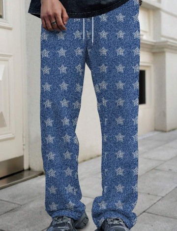 Pantaloni Shein, albastru