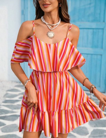 Rochie mini Shein, mix culori