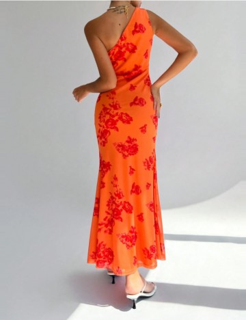 Rochie maxi Shein, portocaliu