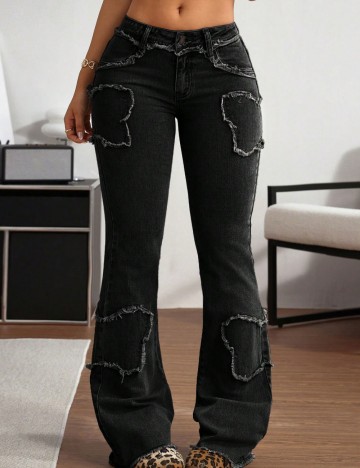 Jeans Shein, negru