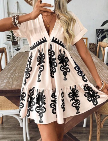 Rochie mini Shein, mix culori