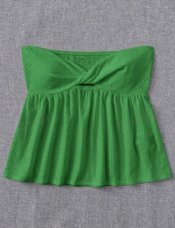 Top Shein, verde