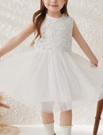 Rochie midi Shein, alb