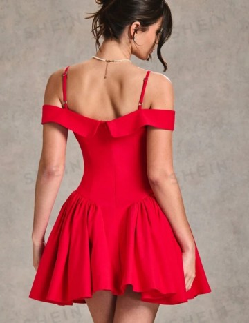 Rochie mini Shein, roșu