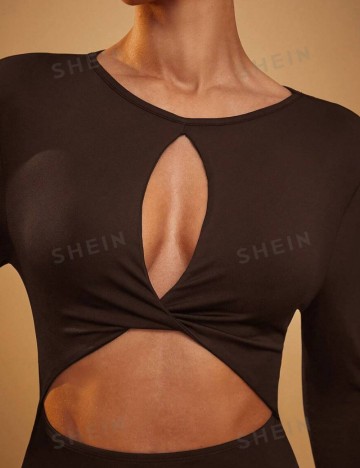 Rochie maxi Shein, maro