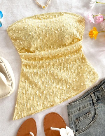 Top Shein, galben