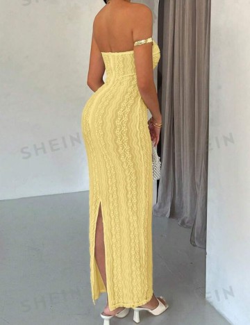 Rochie maxi Shein, galben