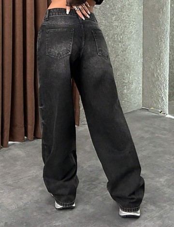 Jeans Shein, negru